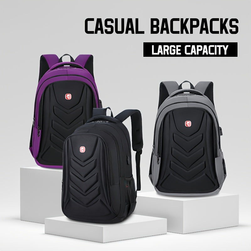 High Quality Outdoor Hiking Laptop Backpack - Fits 15.6 Laptops, Secure Compartment, Spacious Durable for Commuting & Business Trips